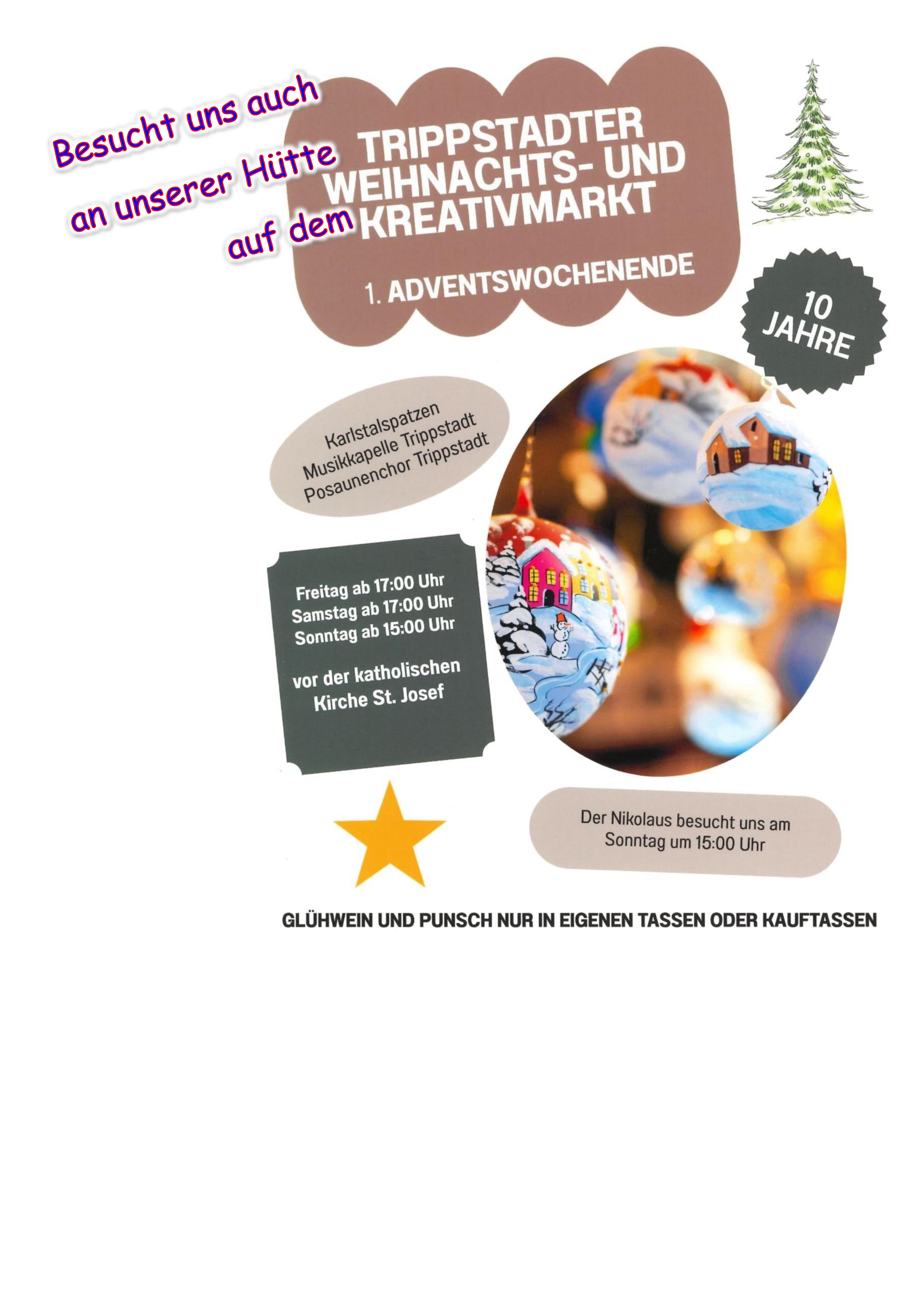 TVT auf dem Weihnachtsmarkt Trippstadt