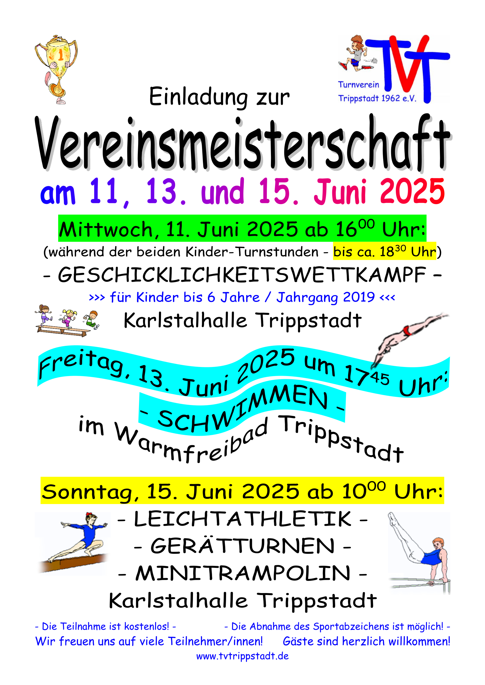 Vereinsmeisterschaften 2025